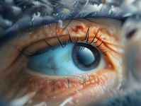 冬季眼部易干涩—原因、影响及应对策略，眼部干燥原因及缓解